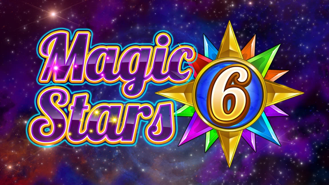The promotional header for Magic Stars 6, an online slot game on Betty.ca.